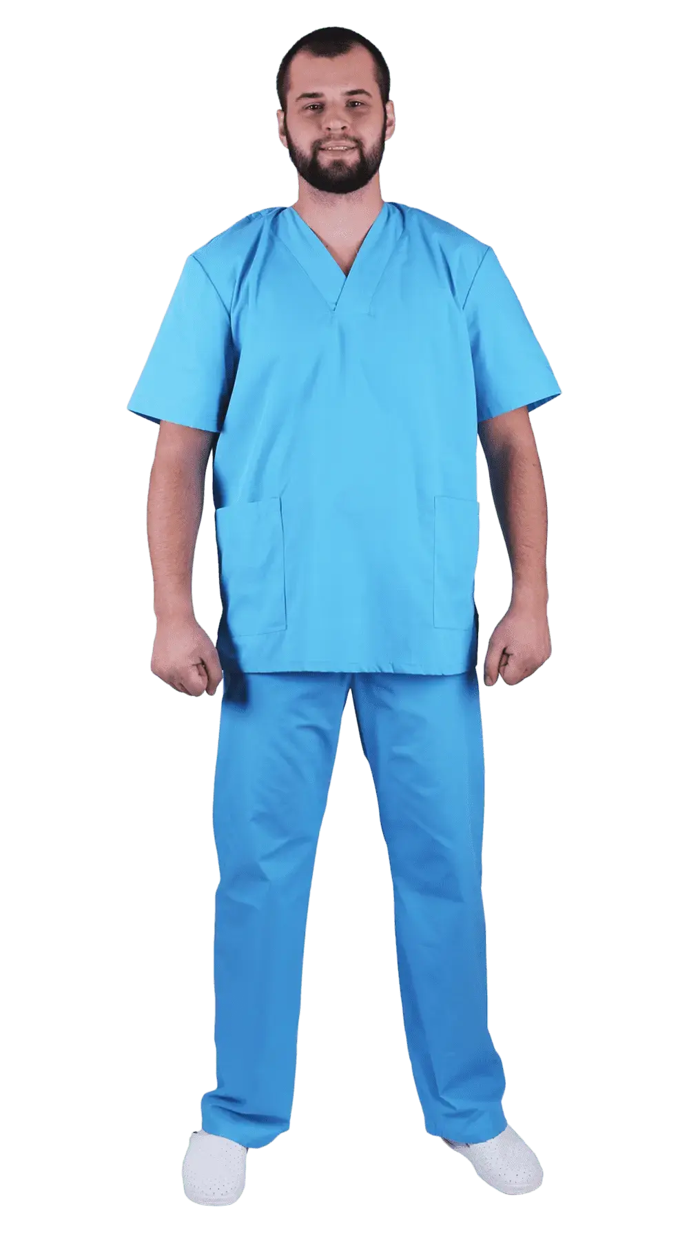 Костюм медицинский мужской RONTA KS521 васильковый