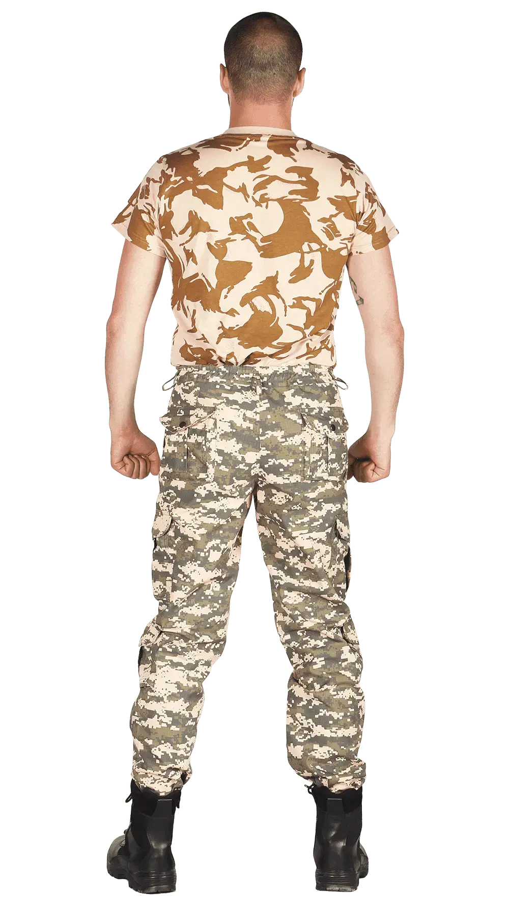 Брюки на резинке "Полигон" (аккупат)