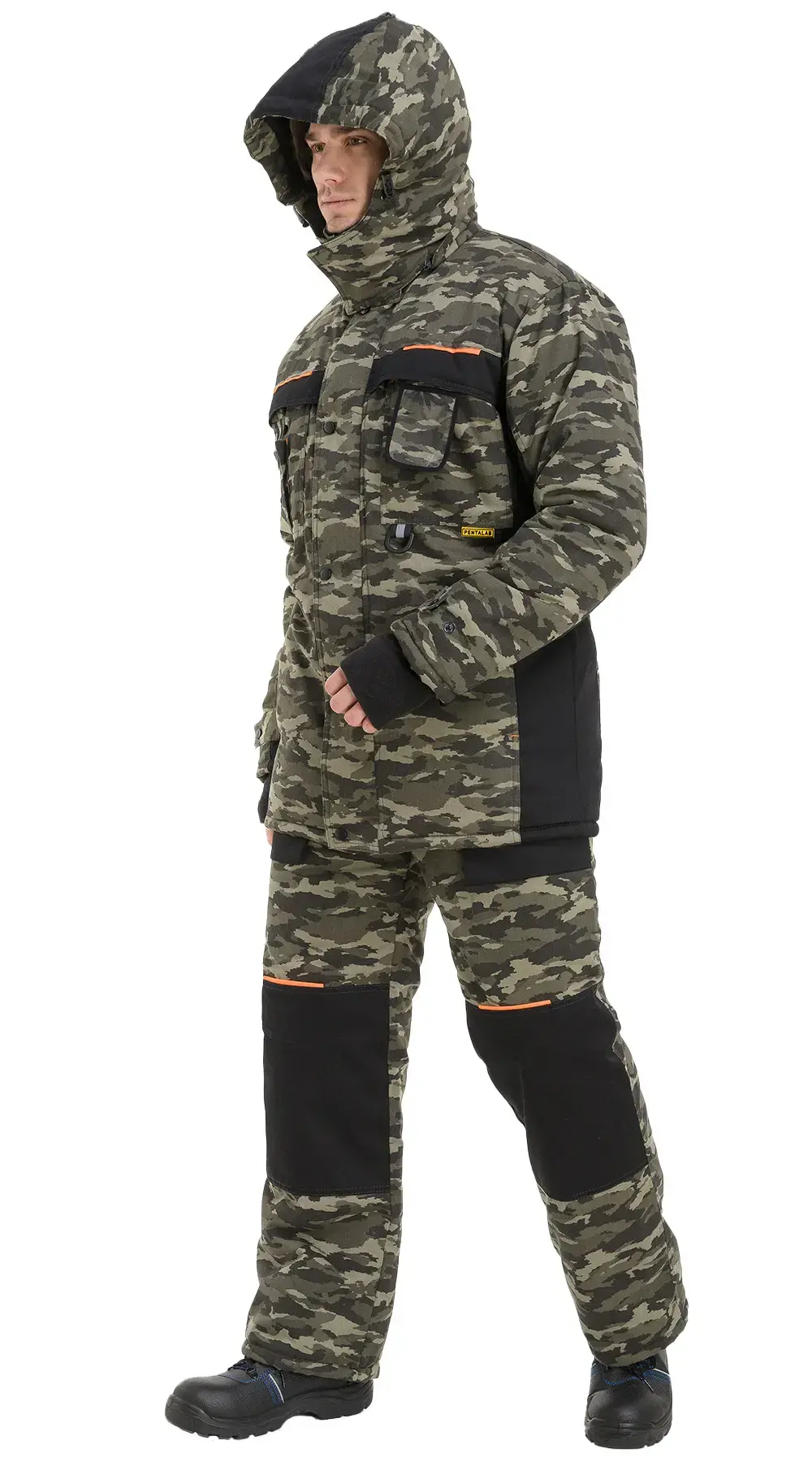 Костюм рабочий мужской утепленный зимний RONTA KS920 камуфляж