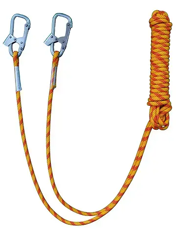 Строп из каната 12  м с 2 монтажными карабинами