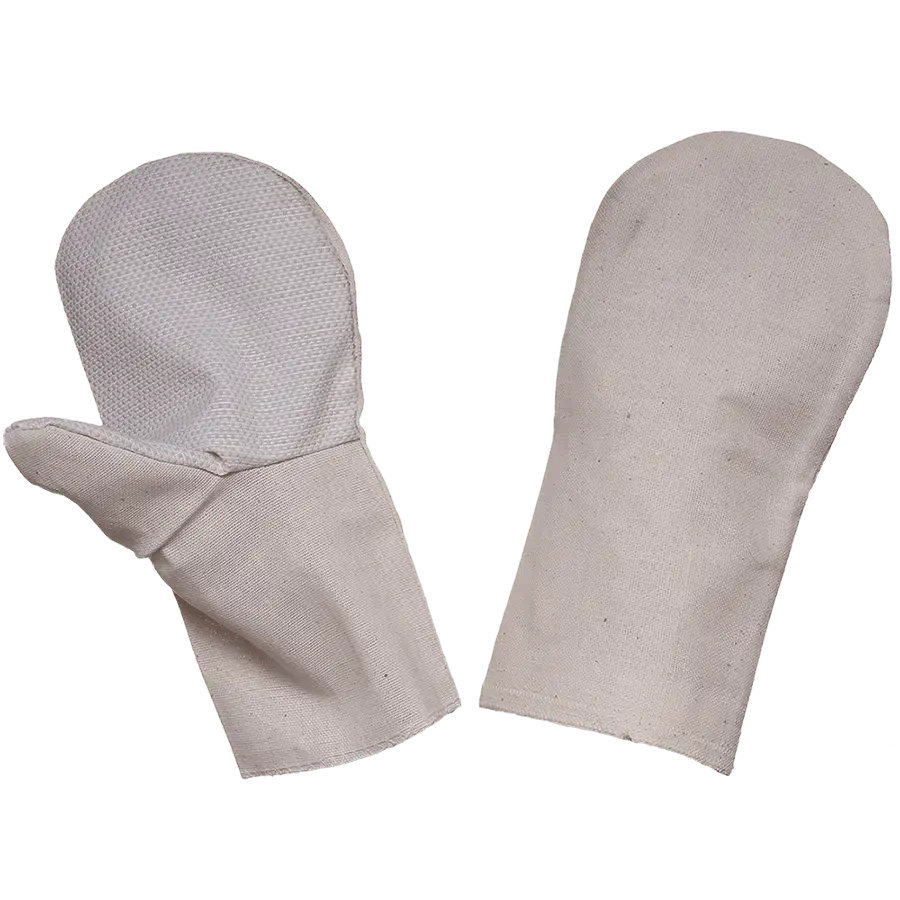 Рукавицы х/б с ПВХ наладонником