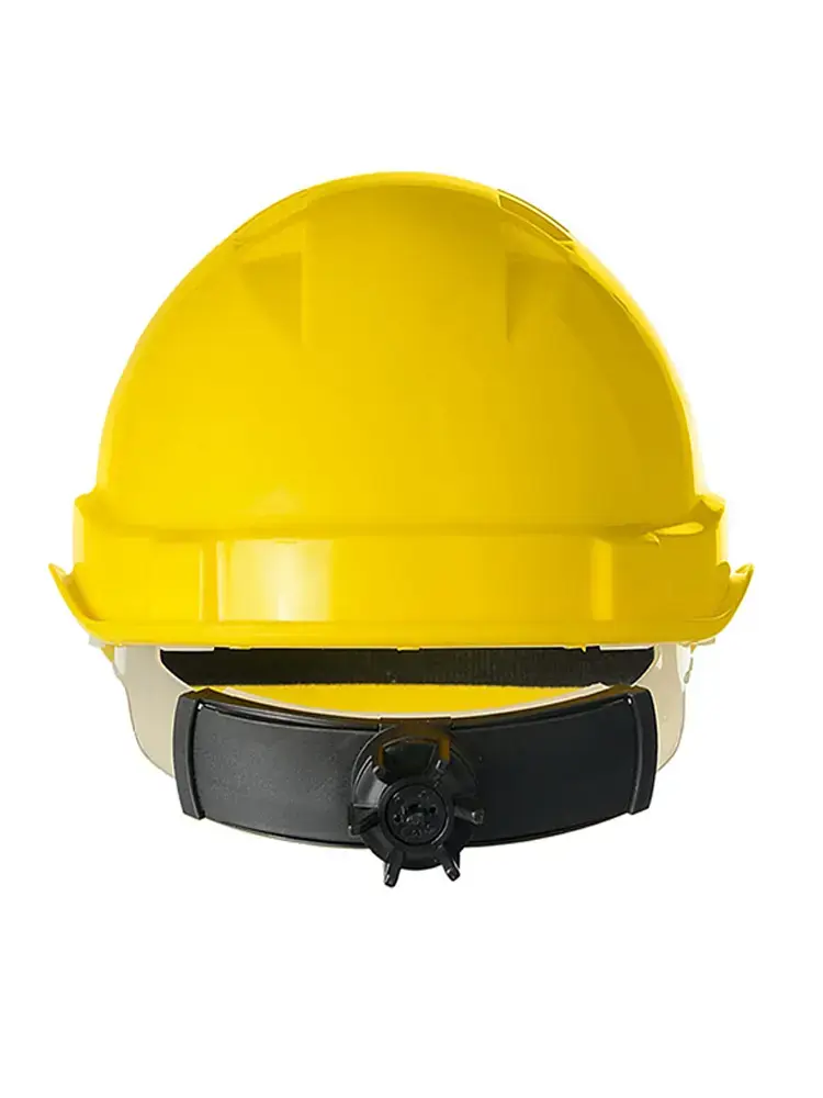 Каска защитная "ЕВРОПА-ЛЮКС" желтая