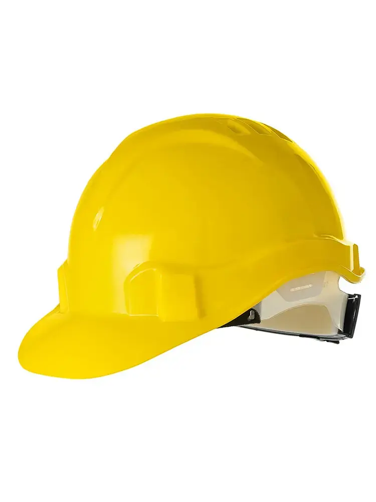 Каска защитная "ЕВРОПА-ЛЮКС" желтая
