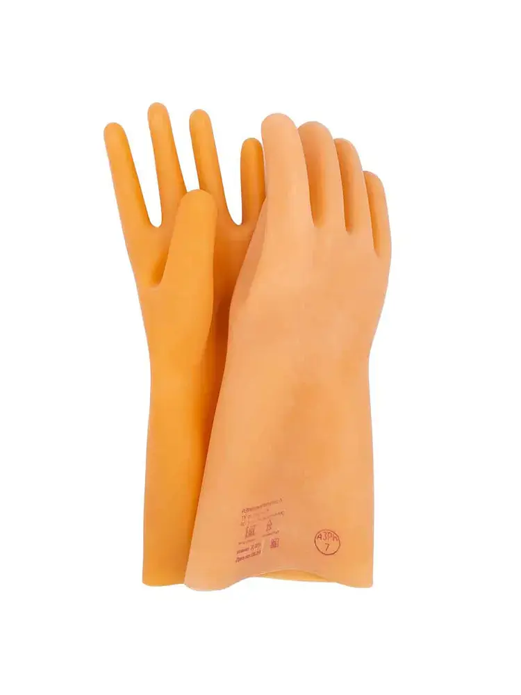 Перчатки диэлектрические латексные бесшовные
