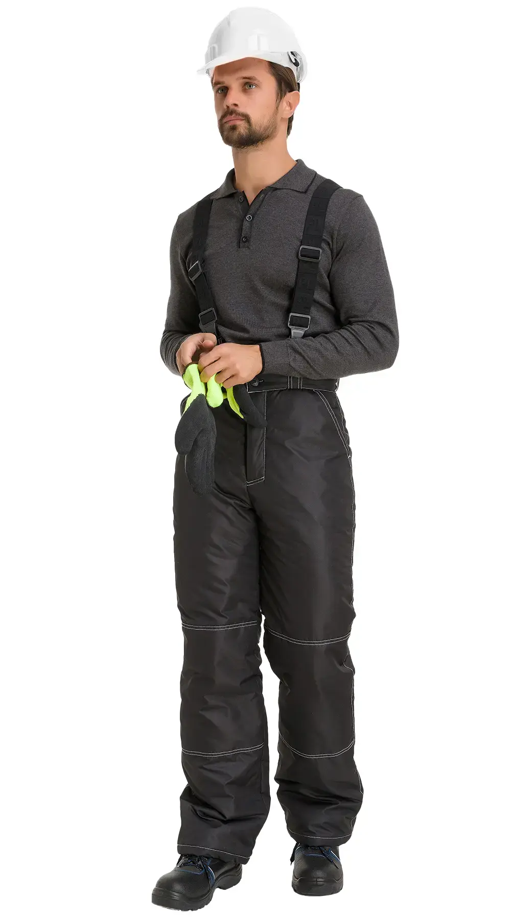 Брюки рабочие мужские зимнее утепленные RONTA BR930 черный