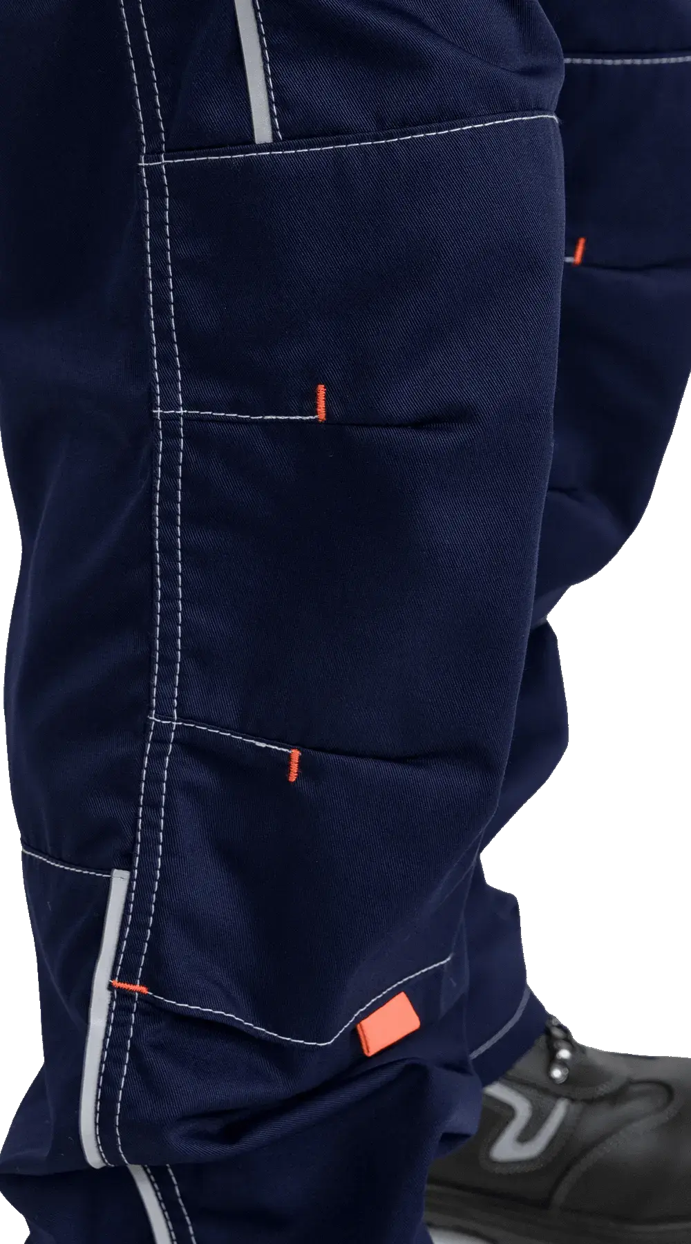 Полукомбинезон рабочий мужской летний RONTA PL208 темно-синий