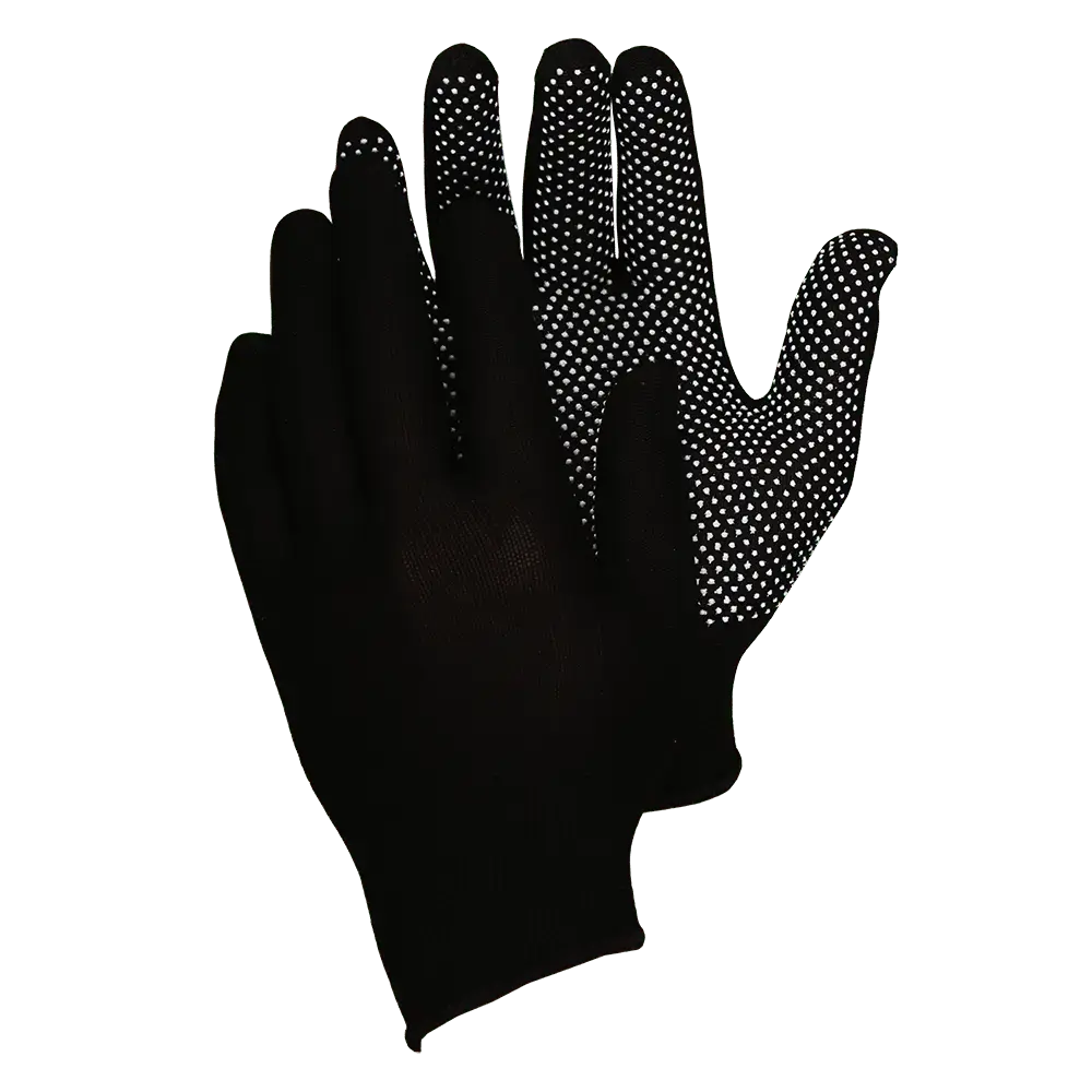 Нейлоновые перчатки с ПВХ покрытием микроточка