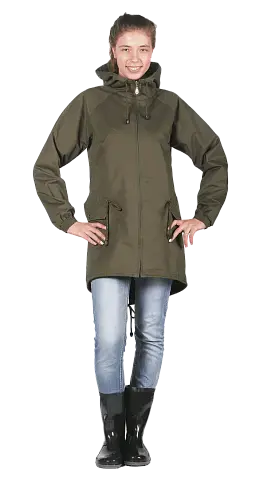 Куртка женская Парка (хаки, 100% хб)  Куртка женская Парка (хаки, 100% хб)