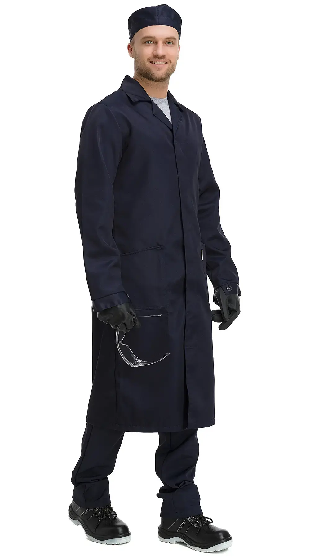 Халат кислотостойкий рабочий мужской летний RONTA HL220 