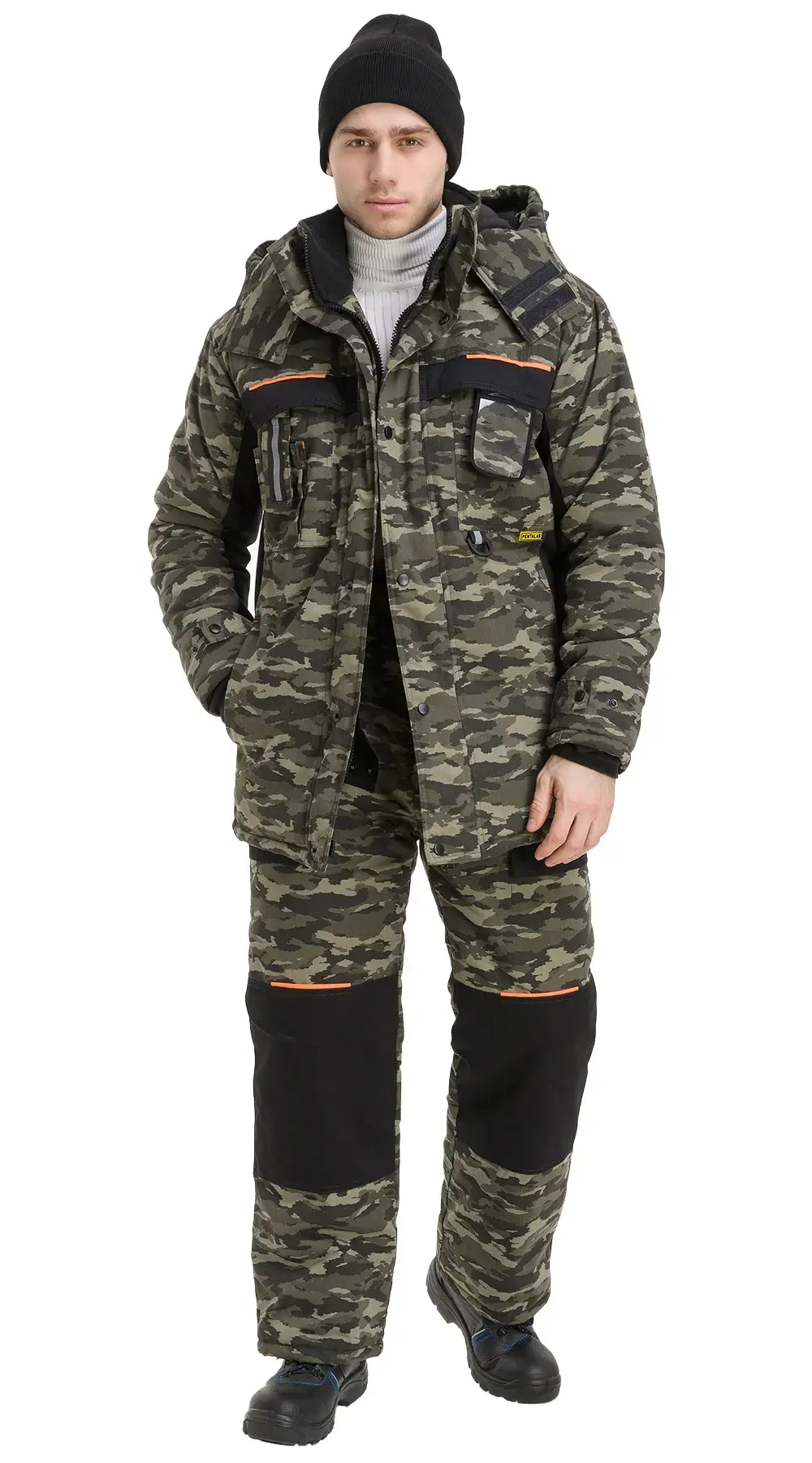 Костюм рабочий мужской утепленный зимний RONTA KS920 камуфляж