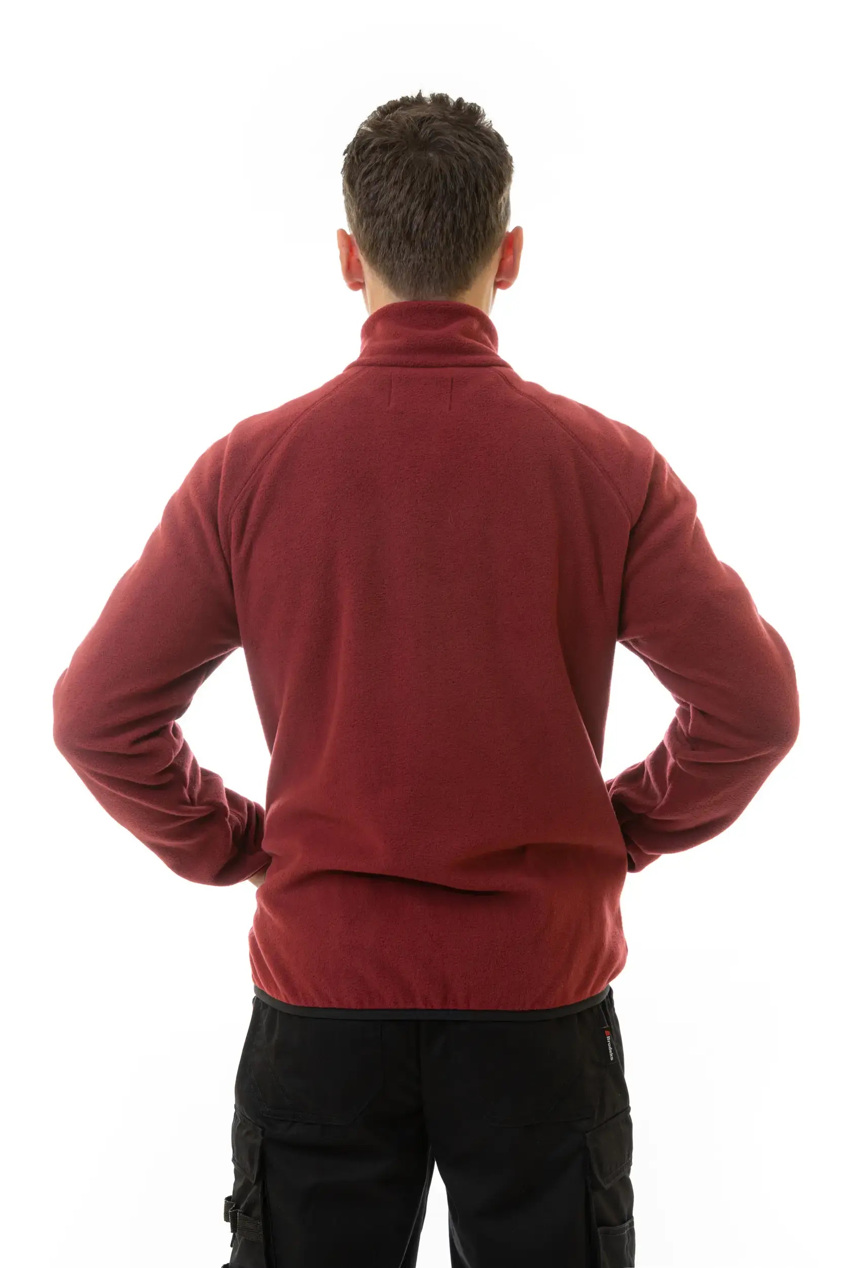 Толстовка флисовая BRODEKS KS211, бордо Толстовка флисовая BRODEKS KS211, бордо