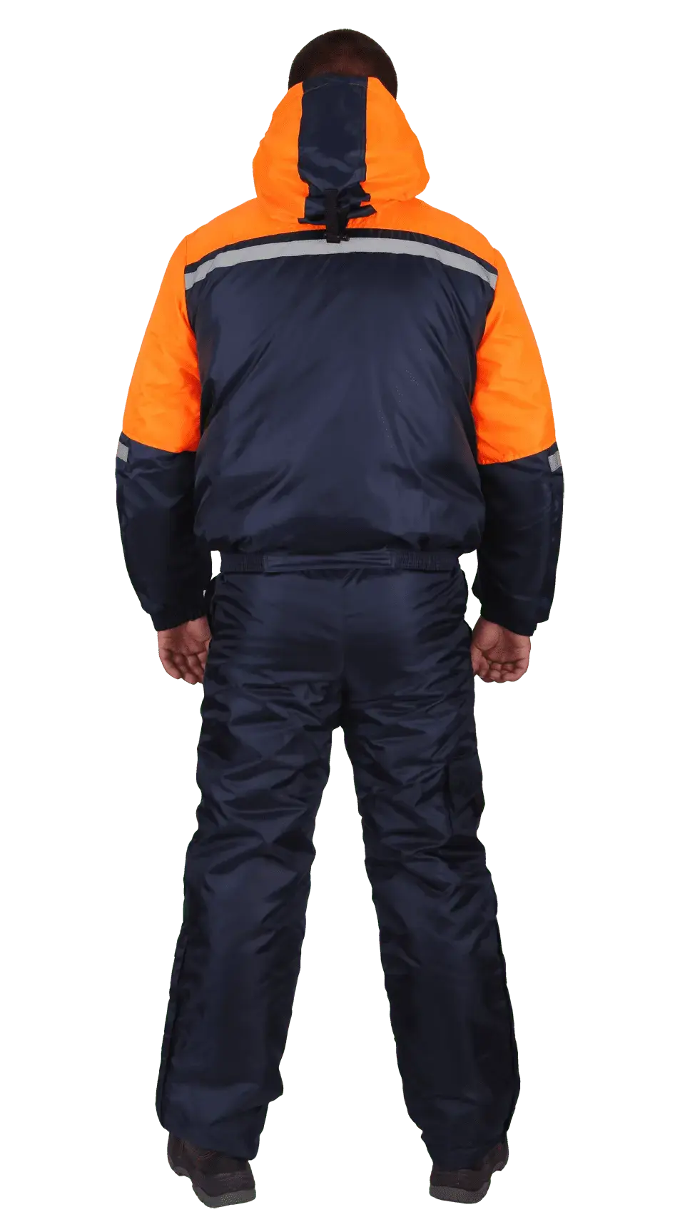 Костюм рабочий мужской зимний утепленный RONTA KS634 темно-синий, оранжевый Костюм рабочий мужской зимний утепленный RONTA KS634 темно-синий, оранжевый