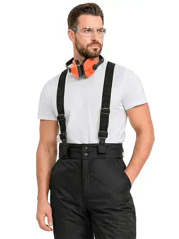 Брюки рабочие мужские утепленные RONTA BR930 MEMBRANE черные