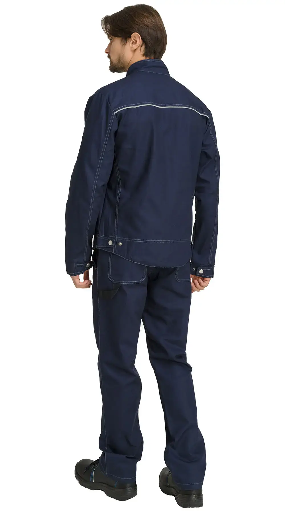 Костюм рабочий мужской летний RONTA KS201 с брюками синий