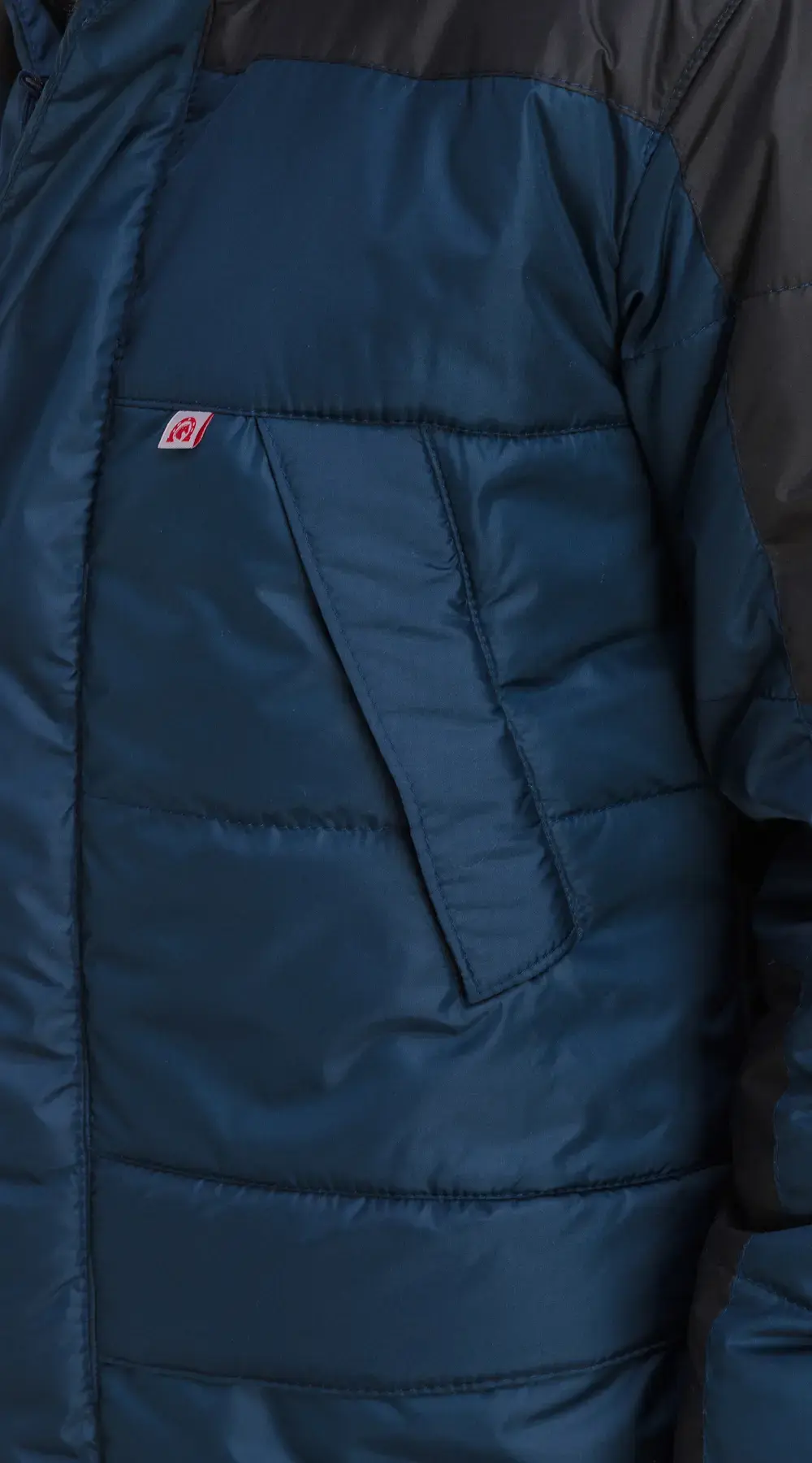 Куртка рабочая мужская зимняя утепленная Эталон "Сити" синяя, черная