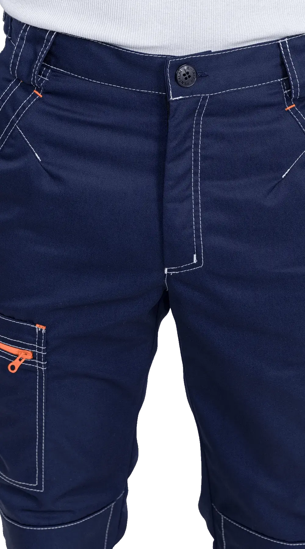 Брюки рабочие мужские летние RONTA BR208 темно-синие