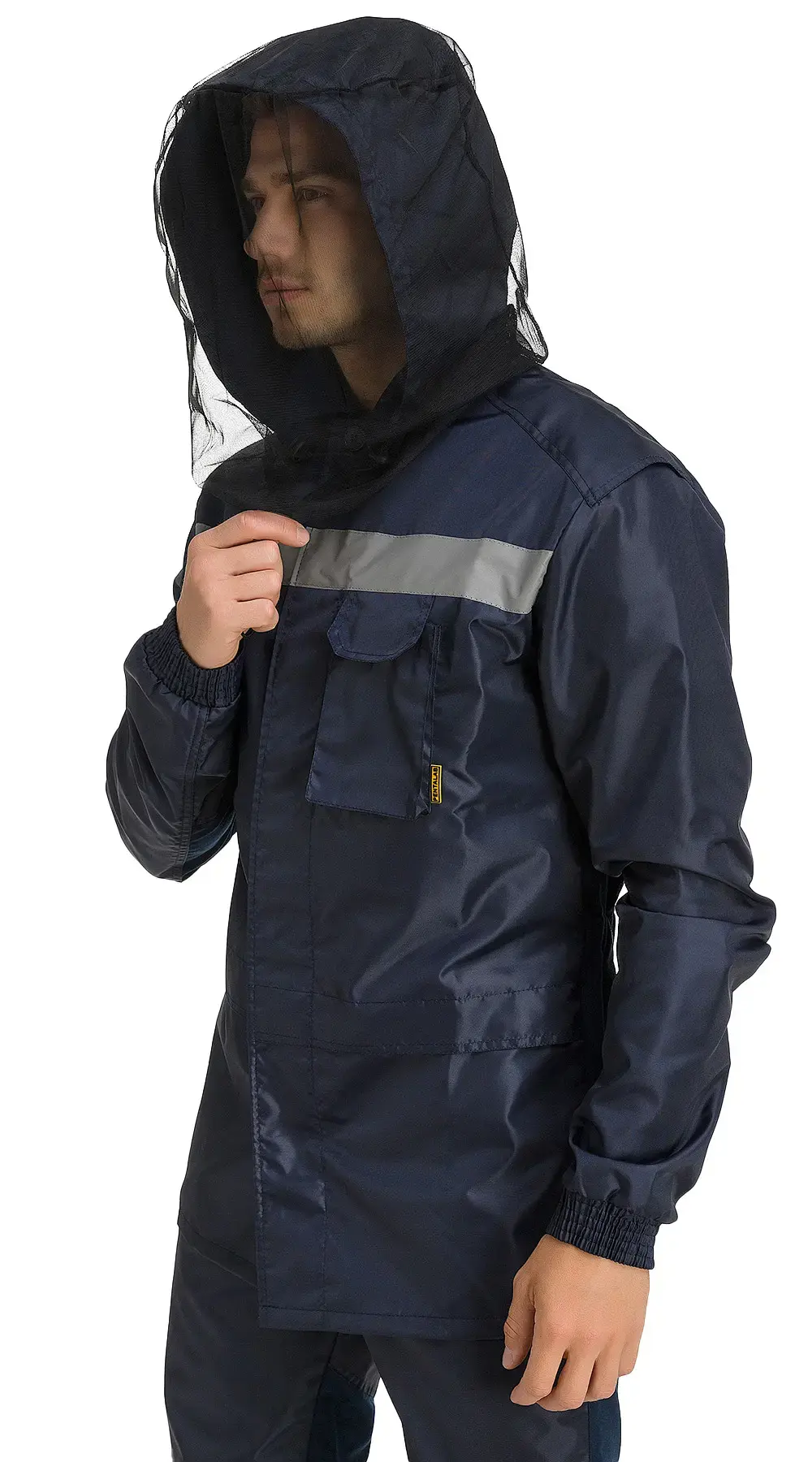 Костюм нефтяника рабочий летний защитный RONTA KS502 Нефть-Антистат темно-синий