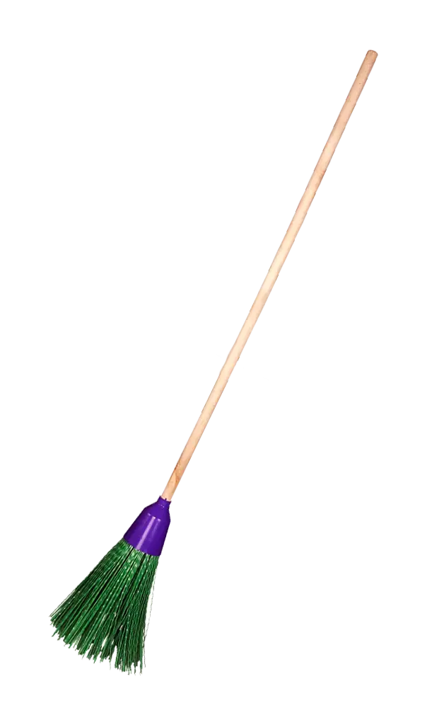 Метла пластиковая круглая