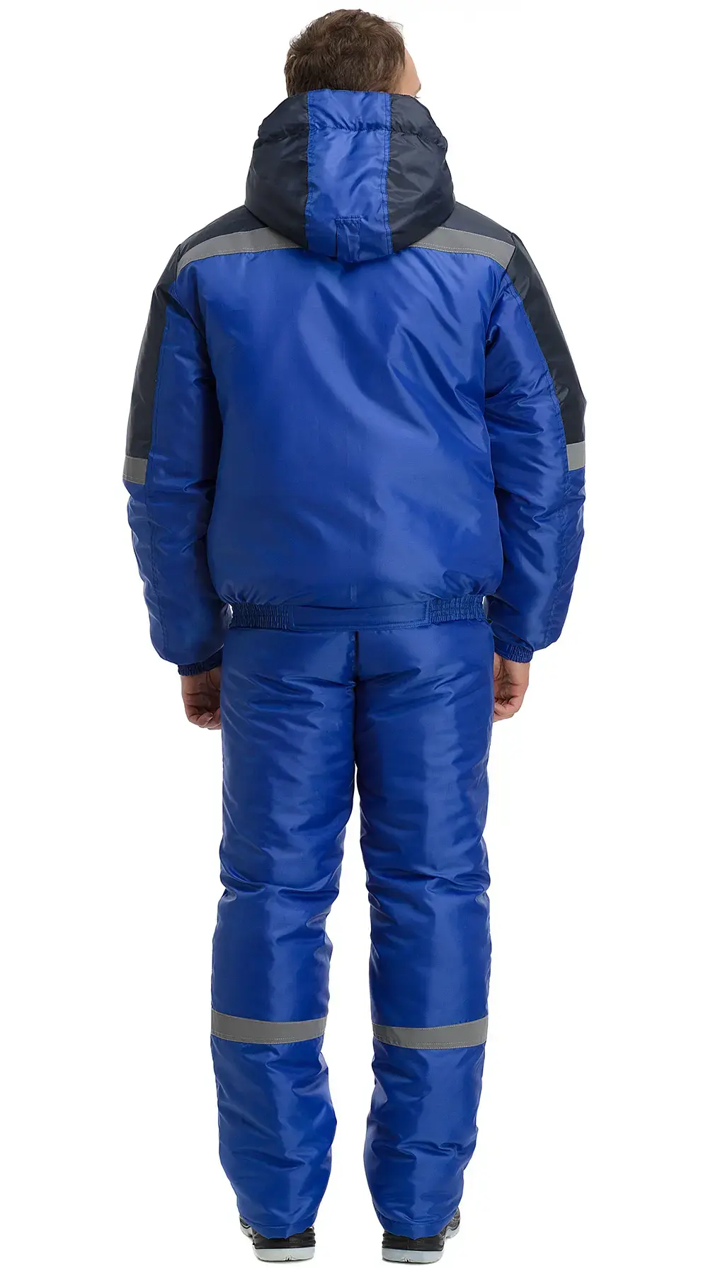 Костюм рабочий мужской утепленный зимний RONTA KS634 васильковый, темно-синий