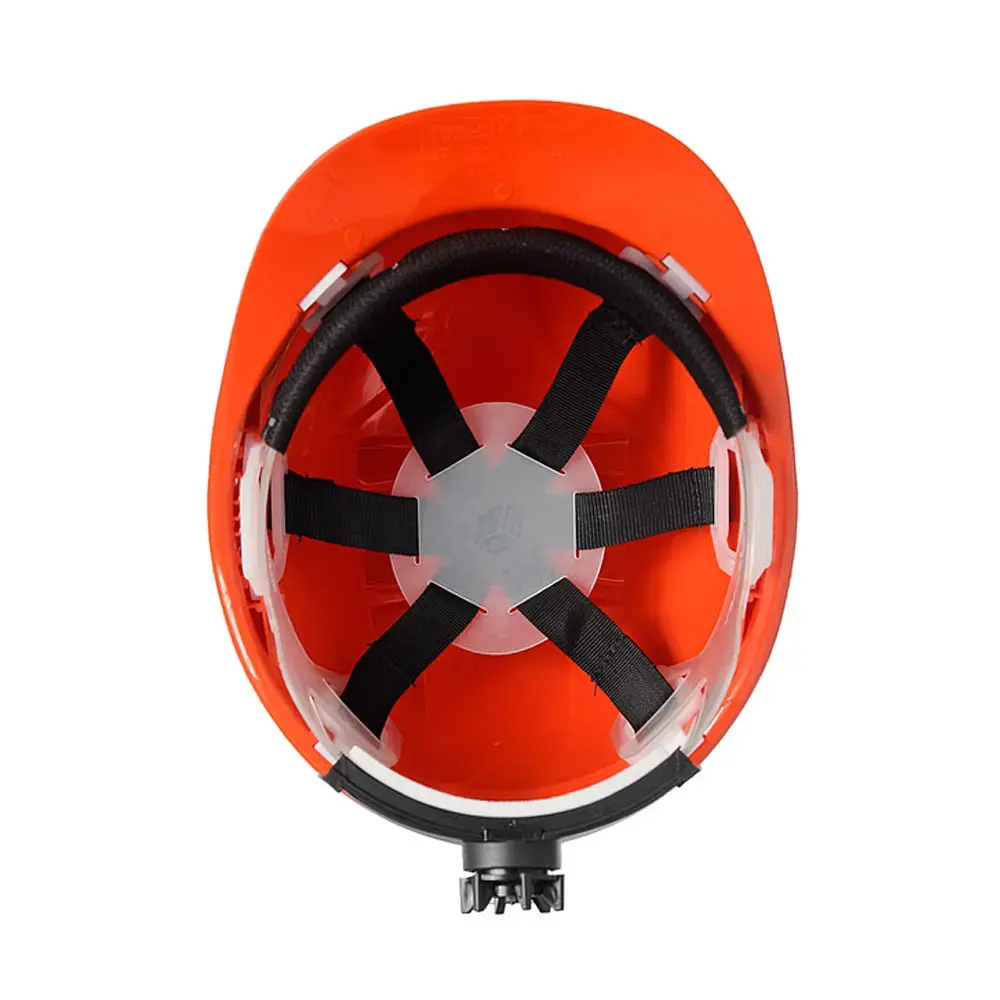 Каска защитная "ЕВРОПА-ЛЮКС" оранжевая