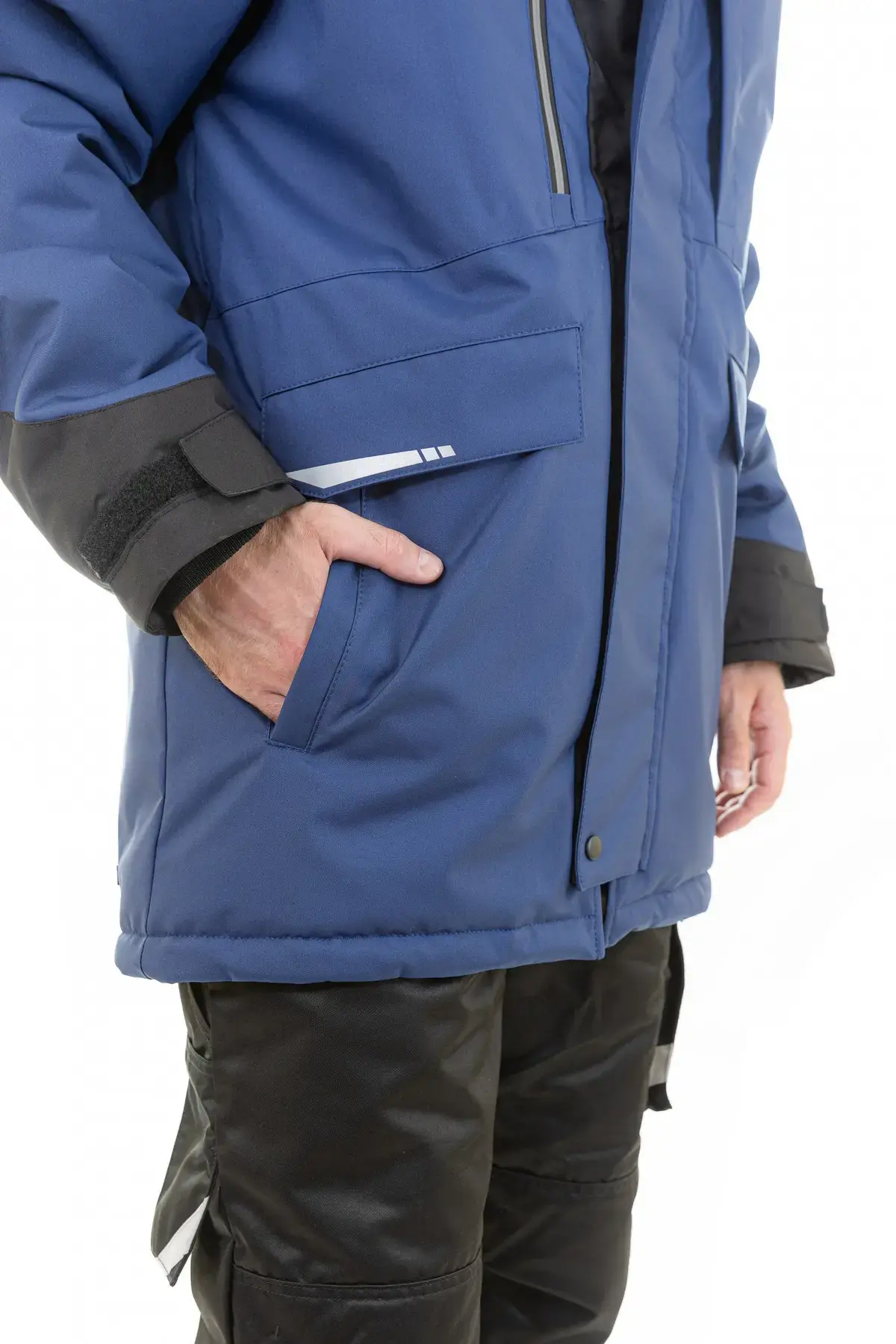 Зимняя куртка-парка BRODEKS KW215 plus, синий