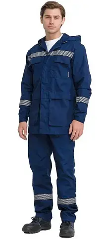 Костюм рабочий мужской летний RONTA KS285 темно-синий