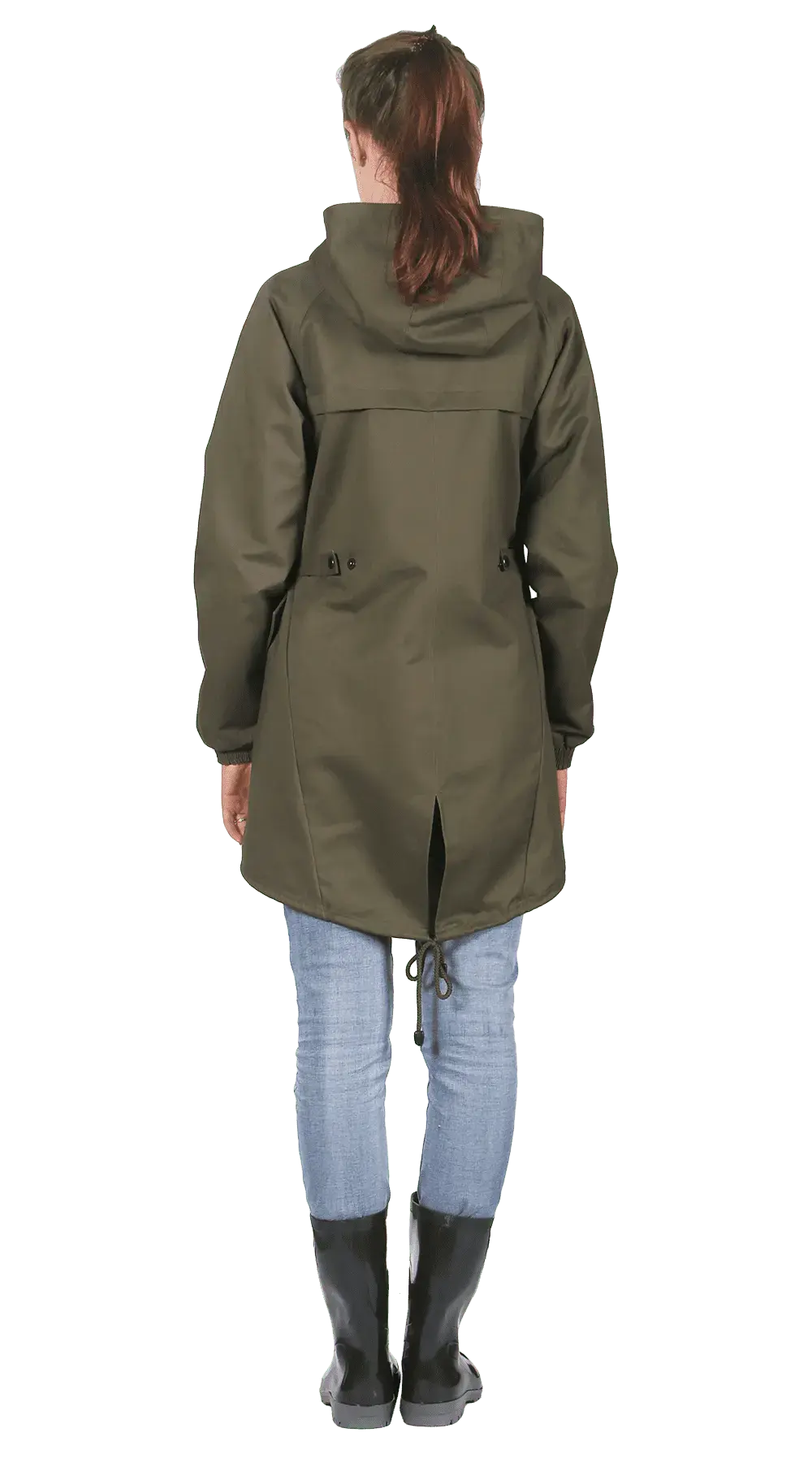 Куртка женская Парка (хаки, 100% хб) 
