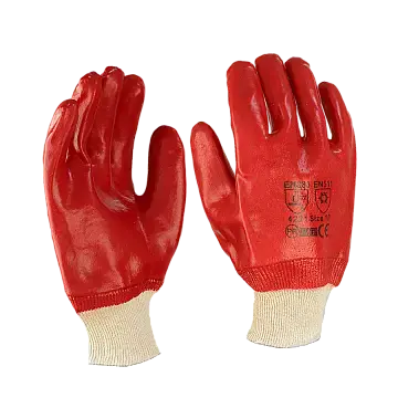 Маслобензостойкие перчатки ПВХ "Гранат"