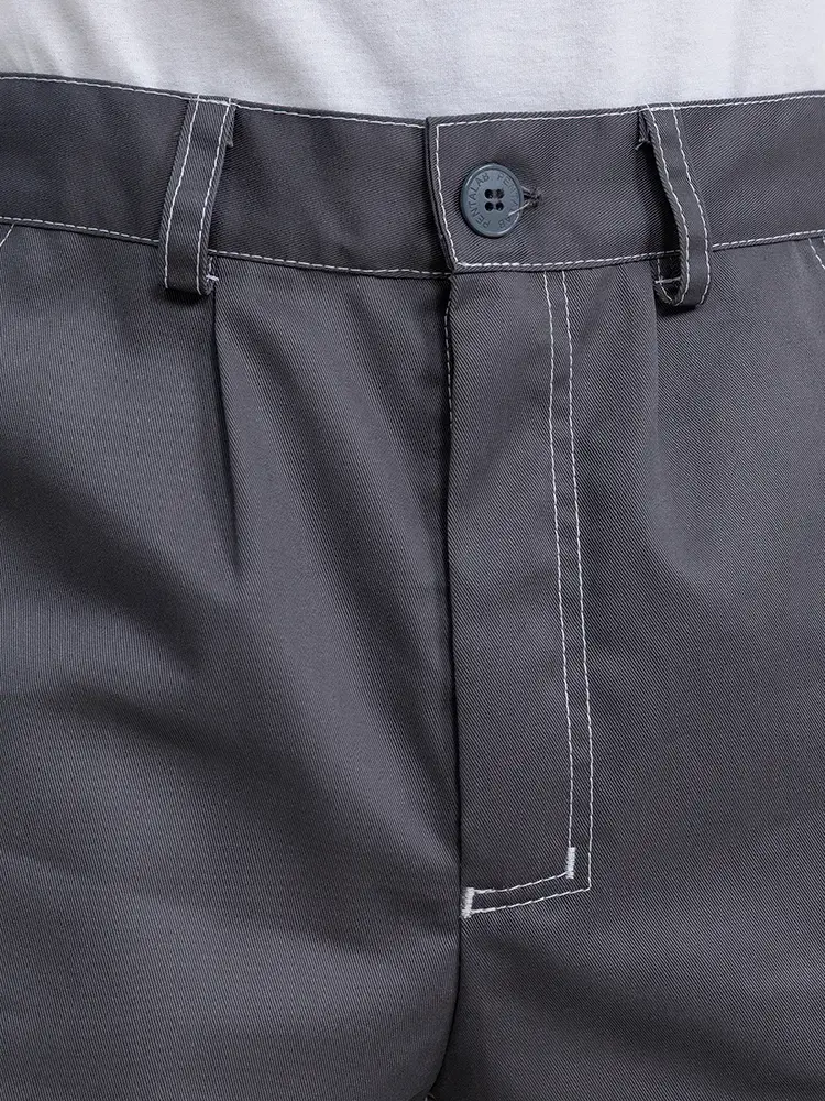 Брюки рабочие мужские летние RONTA BR206 темно-cерые, черные, красные