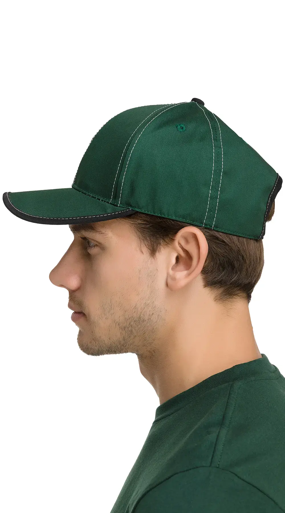 Кепка RONTA KP011 зеленая, черная