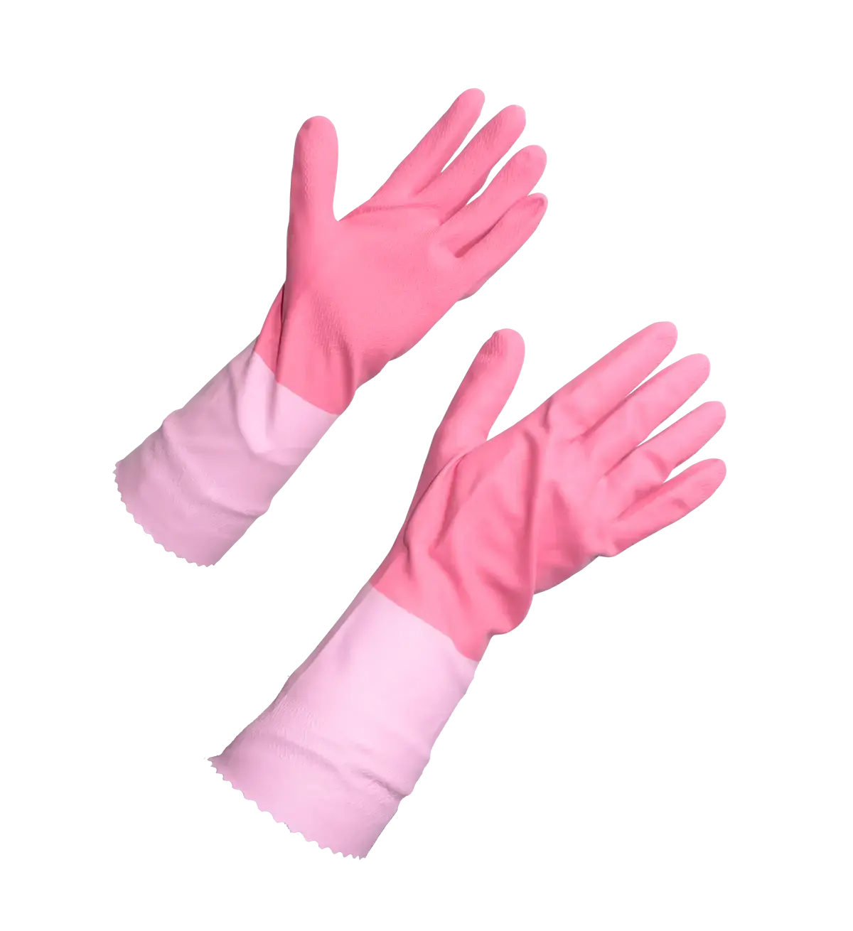 Хозяйственные перчатки с ворсовым напылением 1-й сорт