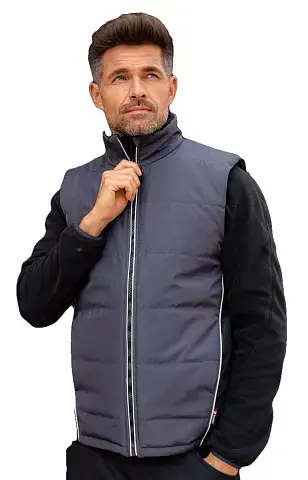 Жилет утепленный BRODEKS KW 101, синий Жилет утепленный BRODEKS KW 101, синий