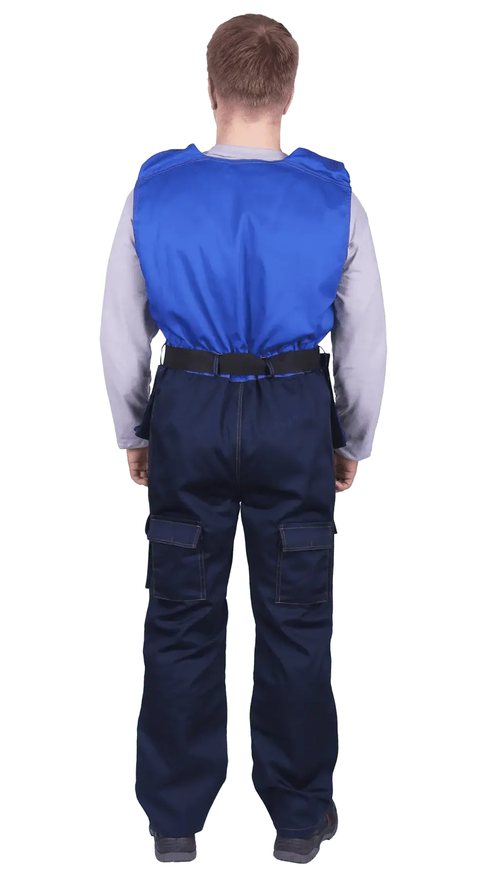 Костюм рабочий мужской летний RONTA KSPROGRESS темно-синий, светло-синий