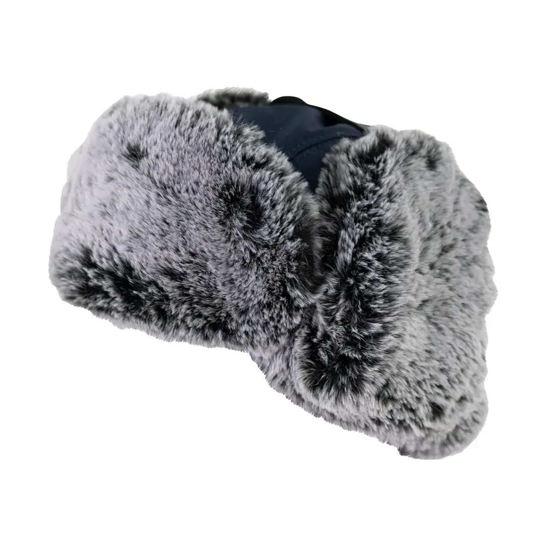 Шапка-ушанка BRODEKS KM 109, синяя