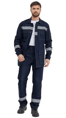 Костюм рабочий мужской летний RONTA KS332 темно-синий