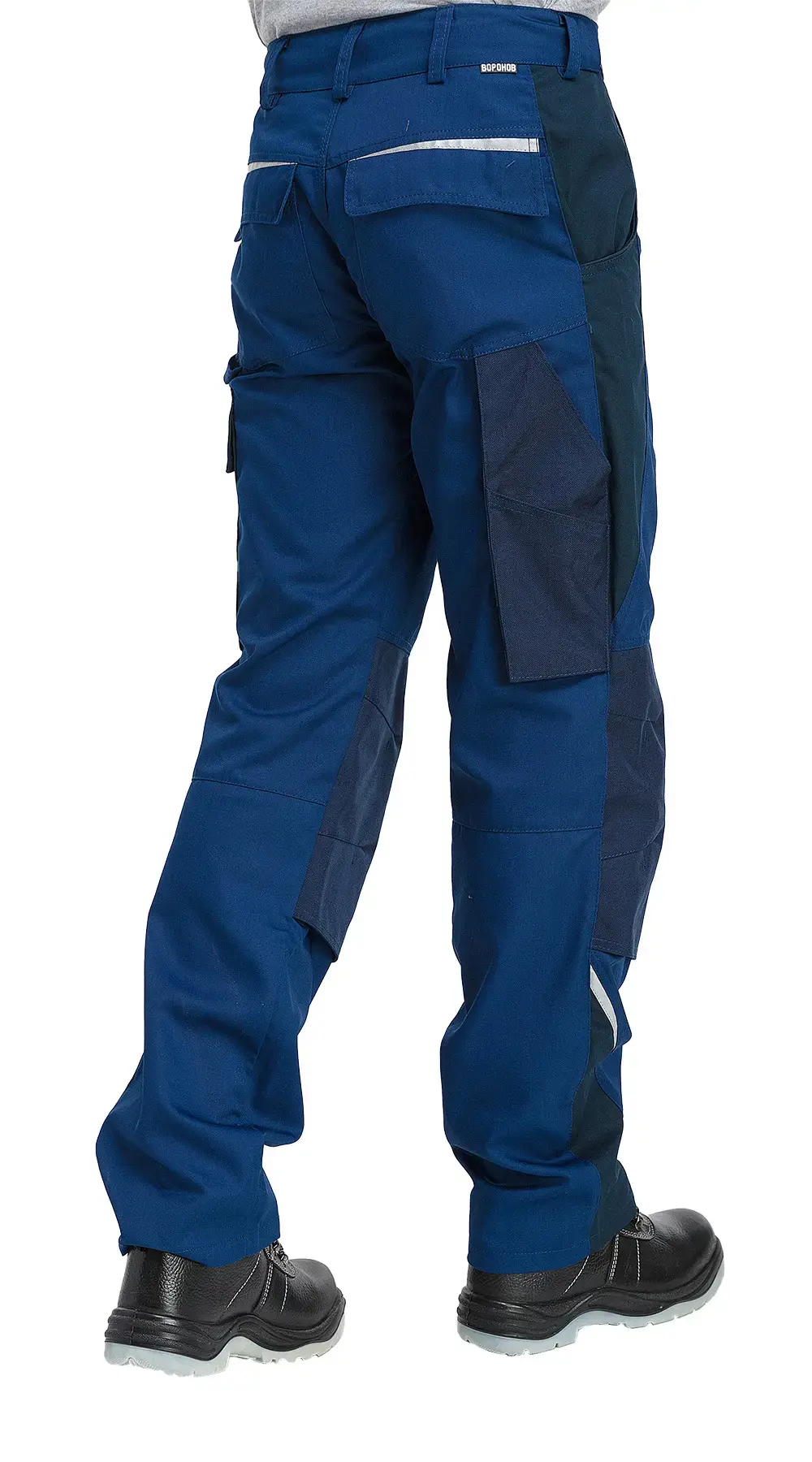 Брюки рабочие мужские летние RONTA BR2020 синие, темно-синие