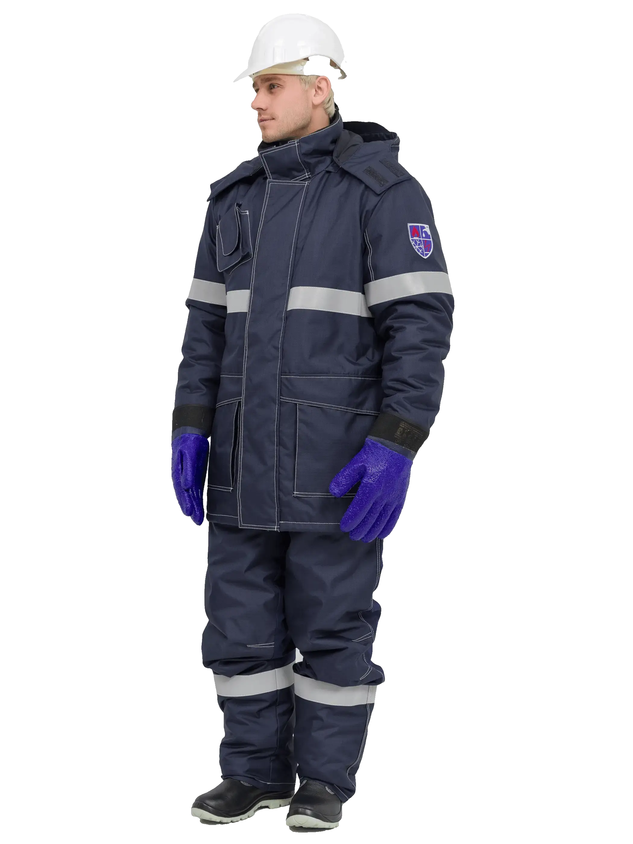 Костюм нефтяника рабочий утепленный защитный RONTA KS397 Нефть-Антистат FR