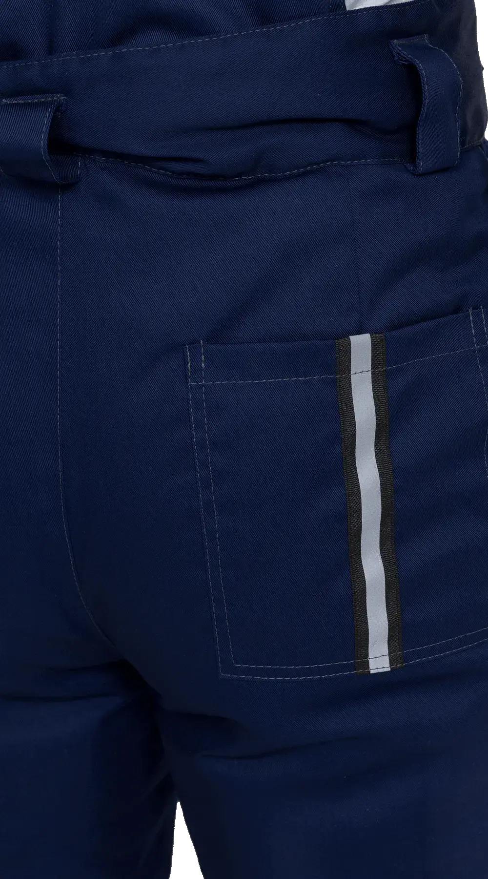 Костюм рабочий мужской утепленный зимний RONTA KS580 с полукомбинезом утепленный т.синий, св.серый