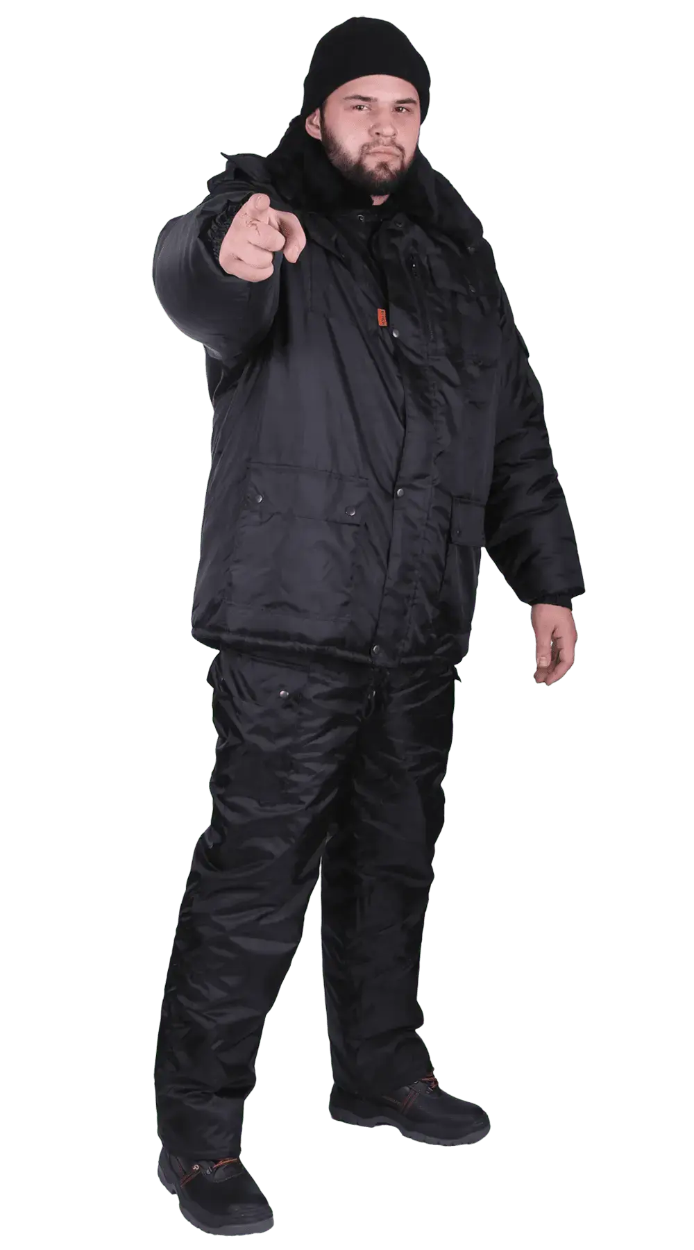 Куртка "Охрана"  удлиненная утепленная