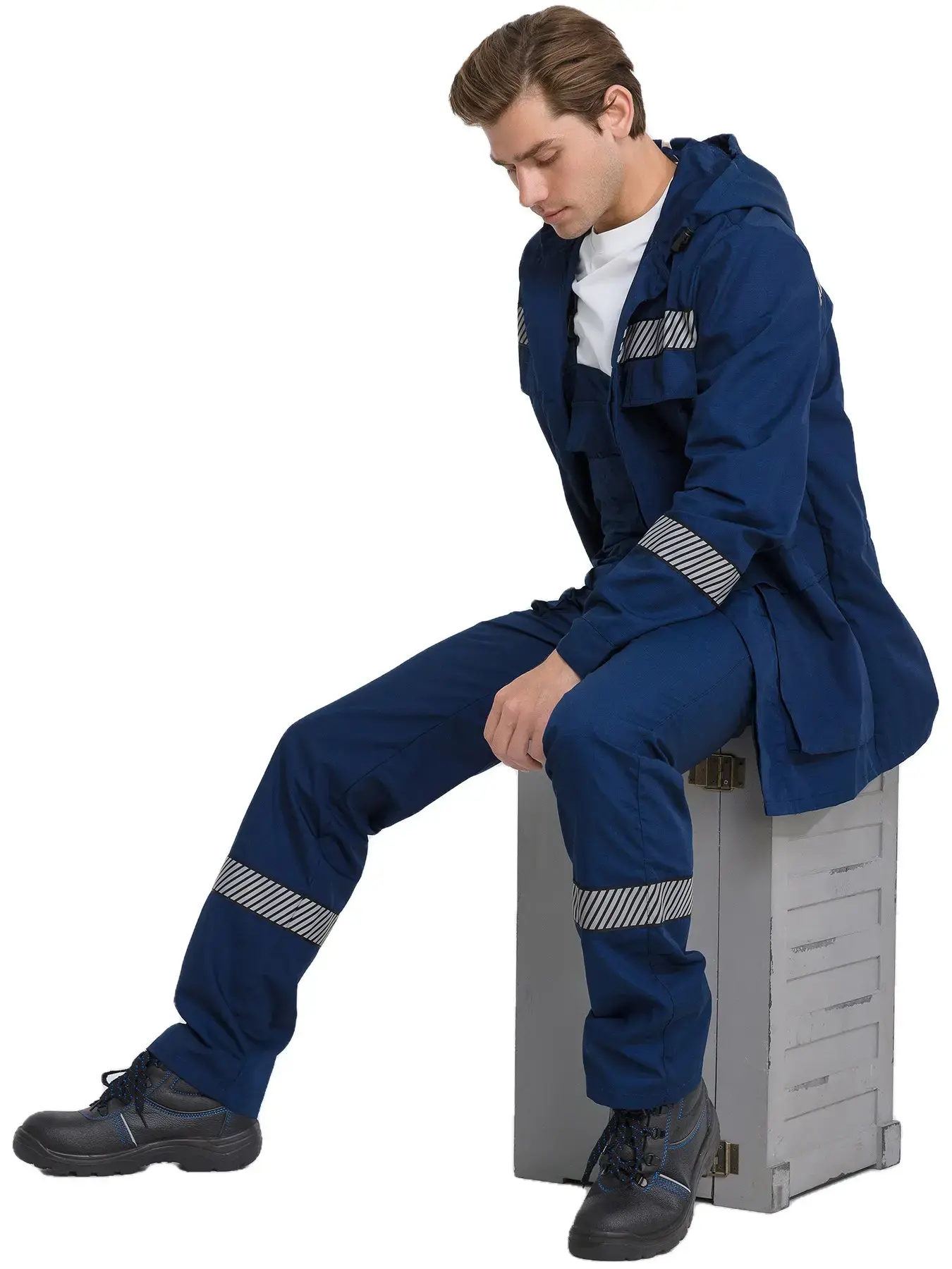 Костюм рабочий мужской летний RONTA KS285 темно-синий