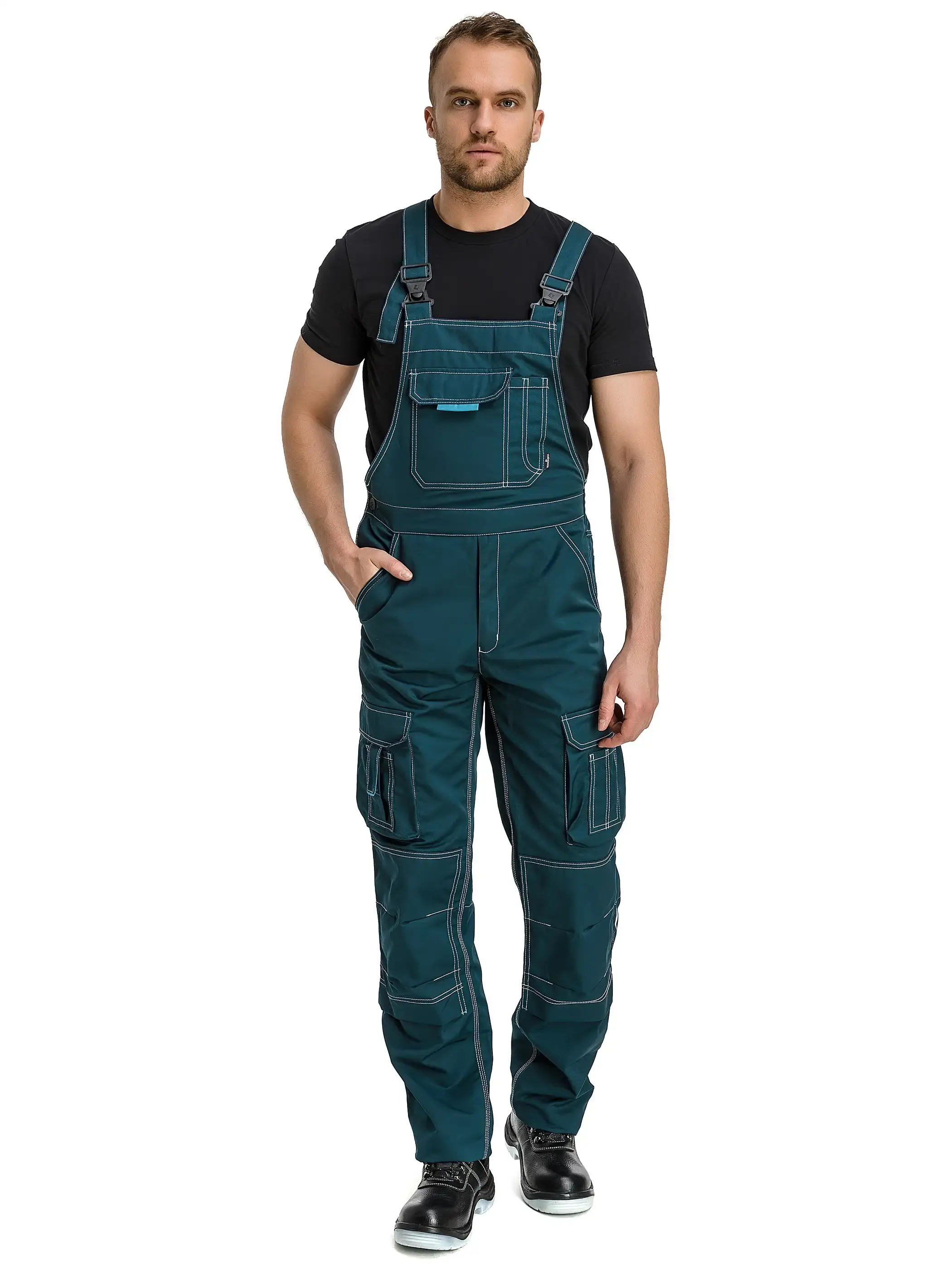 Полукомбинезон мужской летний Техноавиа "Дунай" бирюзовый