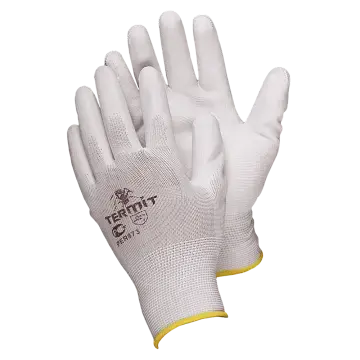 Перчатки  нейлоновые с ПУ покрытием