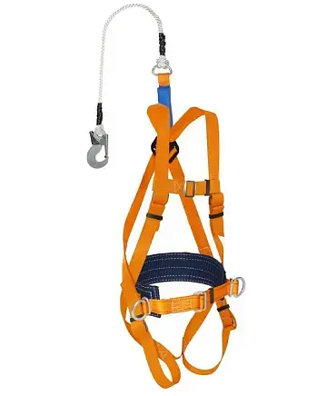 Страховочная система со стропом из каната с амортизатором УС 2 аВЖ
