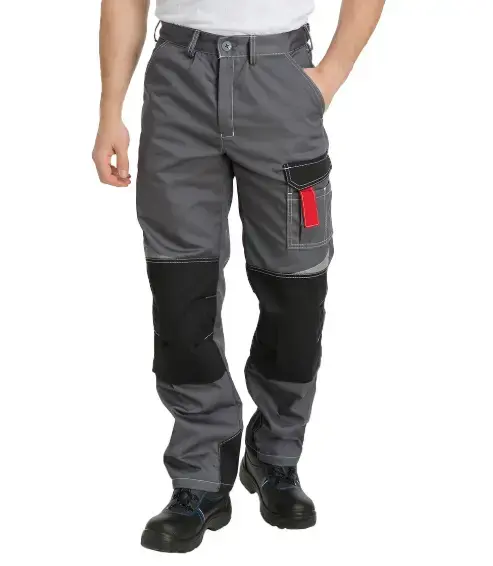 Брюки рабочие мужские летние RONTA BR206 темно-серые, черные, красные