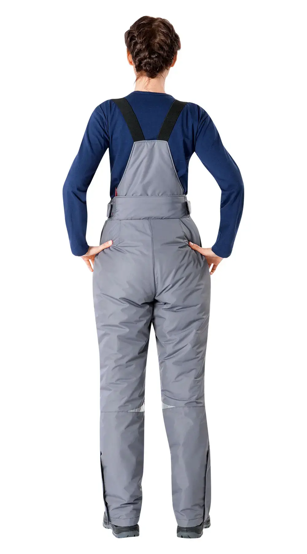 Куртка рабочая женская зимняя утепленная Восток-Сервис "ЛЕДИ СПЕЦ-1" серая, красная 