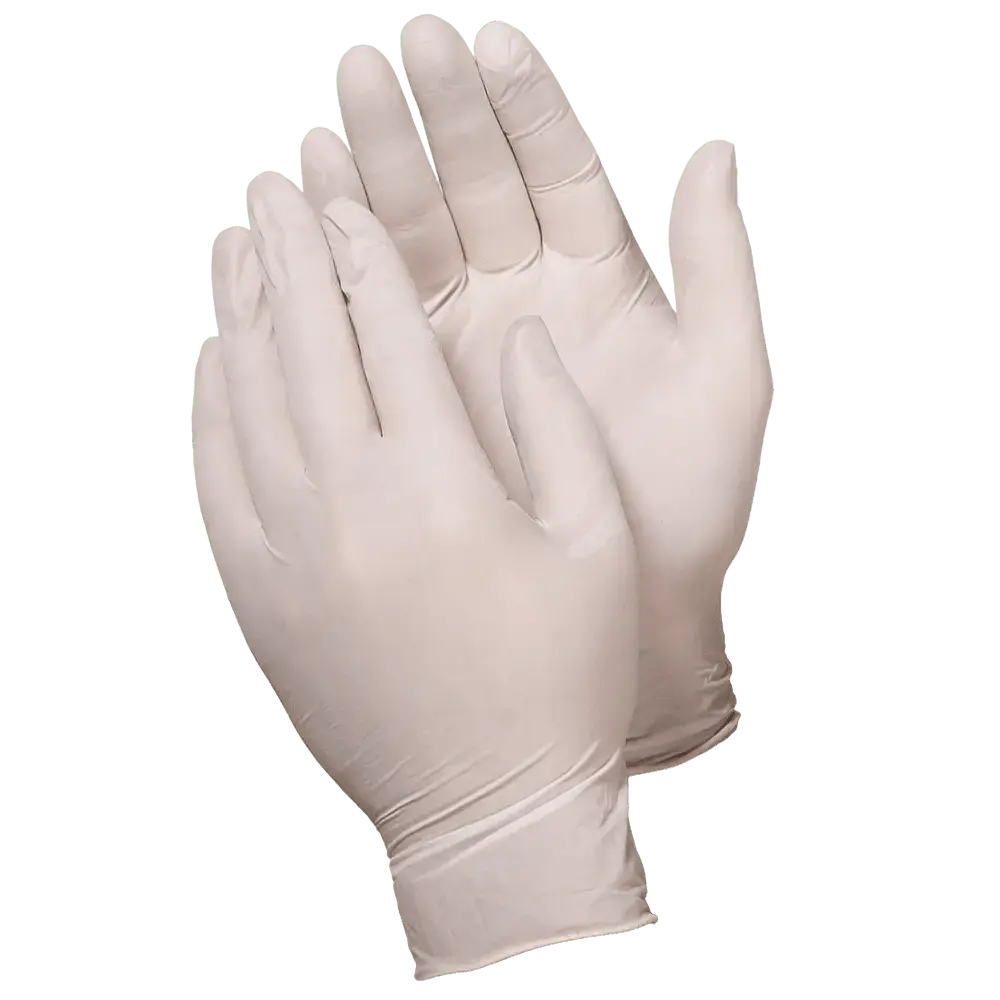 Перчатки латексные смотровые (н/стерильные, опудренные)