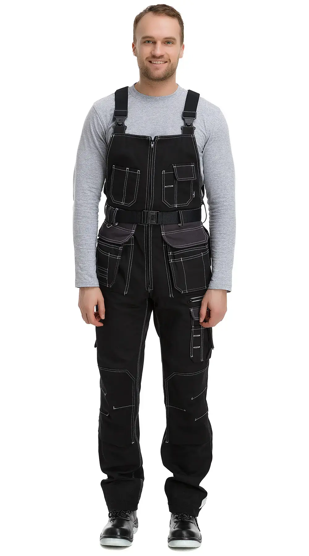 Полукомбинезон мужской летний Техноавиа "Стокгольм" черный