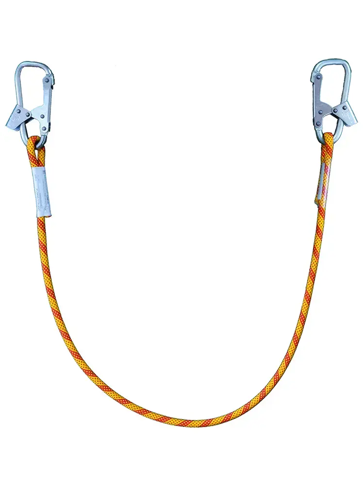 Строп из каната 2 м с двумя монтажными карабинами