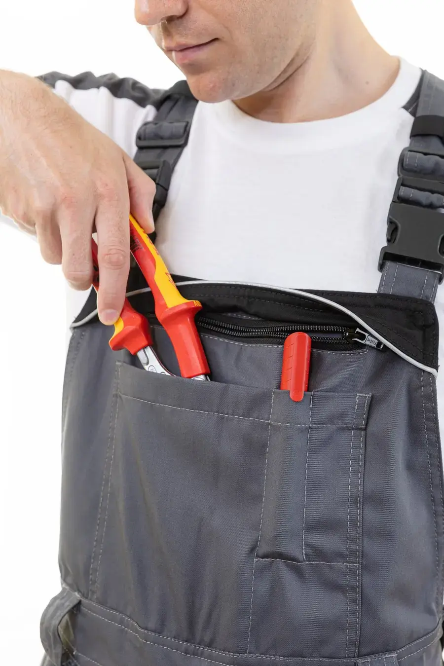 Полукомбинезон BRODEKS KS401, серый