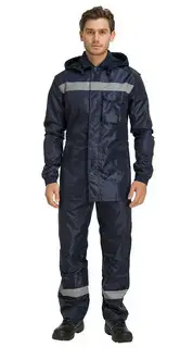 Костюм нефтяника рабочий летний защитный RONTA KS502 Нефть-Антистат темно-синий Костюм нефтяника рабочий летний защитный RONTA KS502 Нефть-Антистат темно-синий